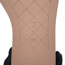 Load image into Gallery viewer, CHANEL EncreStrap Open Toe Platform Sandals Light PinkG45594 Suede rhinestone Size 38