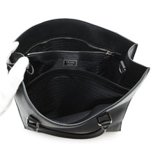 将图像加载到图库查看器中,PRADA ★Saffiano Leather 2way Tote Bag Black2VG084 Leather