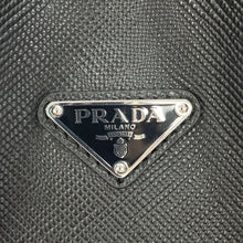 将图像加载到图库查看器中,PRADA ★Saffiano Leather 2way Tote Bag Black2VG084 Leather