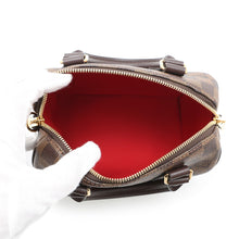 将图像加载到图库查看器中,LOUIS VUITTON ★Speedy Bandouliere RedN40489 Damier Ebene Canvas Size 20