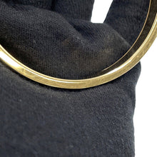 将图像加载到图库查看器中,MIUMIU ★Logo Bangle Size M White5JB408 Metal Enamel