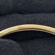 将图像加载到图库查看器中,MIUMIU ★Logo Bangle Size M White5JB408 Metal Enamel