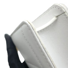 将图像加载到图库查看器中,BURBERRY Roller Clutch ChainShoulder White8066176 Leather