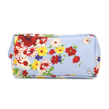 Load image into Gallery viewer, MIUMIU ★Flower Handbag Light Blue/Multicolor5BG439 Canvas