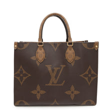 将图像加载到图库查看器中,LOUIS VUITTON ★Onthego RedM45321 Monogram Monogram Reverse Canvas Monogram Giant Size MM