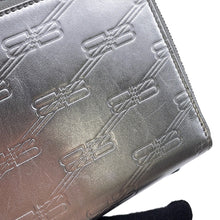 将图像加载到图库查看器中,BALENCIAGA Zip Around Long Wallet Silver717787 Leather