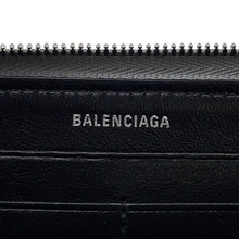 Load image into Gallery viewer, BALENCIAGA Zip Around Long Wallet Silver717787 Leather