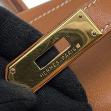 Load image into Gallery viewer, HERMES Kelly Retourne Gold Swift Leather Size 35
