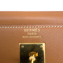 Load image into Gallery viewer, HERMES ★Kelly Retourne Gold Swift Leather Size 35