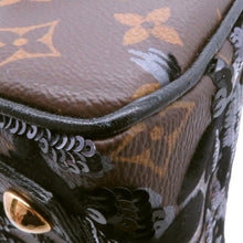 将图像加载到图库查看器中,LOUIS VUITTON carrousel Brown/NoirM40434 Monogram Fleur de Jae