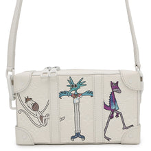 Load image into Gallery viewer, LOUIS VUITTON Soft Trunk / Wallet WhiteM80146 Monogram・Taurillon LV Friend