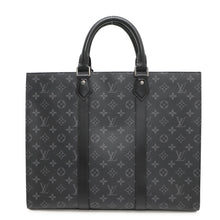 将图像加载到图库查看器中,LOUIS VUITTON ★Sac Plat24H NoirM46451 Monogram Eclipse