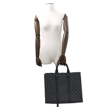 将图像加载到图库查看器中,LOUIS VUITTON Sac Plat24H NoirM46451 Monogram Eclipse