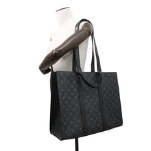 将图像加载到图库查看器中,LOUIS VUITTON ★Sac Plat24H NoirM46451 Monogram Eclipse