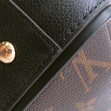 将图像加载到图库查看器中,LOUIS VUITTON Kimono NoirM40460 Monogram Calf Leather Size MM