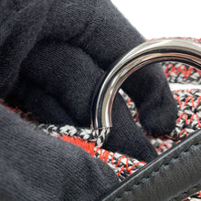 Load image into Gallery viewer, BALENCIAGA ★Zigzag Shoulder White/Black/Orange380687 Canvas Leather