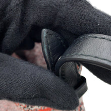 Load image into Gallery viewer, BALENCIAGA Zigzag Shoulder White/Black/Orange380687 Canvas Leather