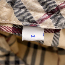 Load image into Gallery viewer, BURBERRY Check bucket hat Size M Beige Cotton100%