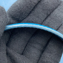 将图像加载到图库查看器中,Ferragamo Vara Ribbon 2way Bag Blue21E298 Leather