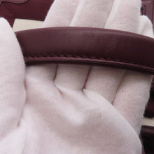 Load image into Gallery viewer, BALENCIAGA NavyCabas Natural/Bordeaux390346 Canvas Leather Size XS