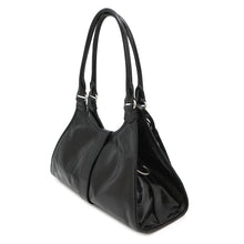 Load image into Gallery viewer, PRADA Hobo Bag Black1BG563 Calf Leather Size Medium