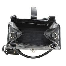 Load image into Gallery viewer, PRADA Hobo Bag Black1BG563 Calf Leather Size Medium