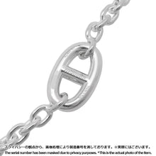 将图像加载到图库查看器中,HERMES Chaine d'Ancre Farandole Bracelet Size SH SV925