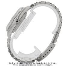 将图像加载到图库查看器中,ROLEX Datejust W36mm Stainless Steel Ivory Con Pewter Dial16220