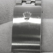 将图像加载到图库查看器中,ROLEX ★Datejust W36mm Stainless Steel Ivory Con Pewter Dial16220