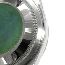 将图像加载到图库查看器中,ROLEX Datejust W36mm Stainless Steel Ivory Con Pewter Dial16220