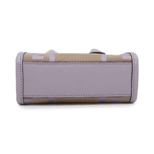 Load image into Gallery viewer, GUCCI ★Jumbo GG 2-Way Tote Bag Purple/Beige671623 Leather Canvas Size Mini