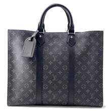 将图像加载到图库查看器中,LOUIS VUITTON ★Sac Plat 24H BlackM47059 Monogram Eclipse