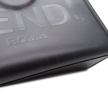 Load image into Gallery viewer, FENDI ★Sunshine Tote Bag Black8BH386 Calf Leather Size Medium