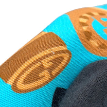 Load image into Gallery viewer, GUCCI ★Lipstick & Tool Print Jacket Size 38 Light Blue/Brown740422 Rayon98% Silk2%