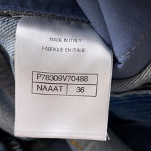Load image into Gallery viewer, CHANEL Water Repellent Coated Denim Size 36 Light BlueP78309 V70488 Cotton 100%