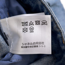 Load image into Gallery viewer, CHANEL Water Repellent Coated Denim Size 36 Light BlueP78309 V70488 Cotton 100%