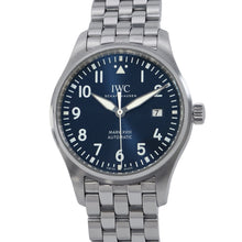 将图像加载到图库查看器中,IWC ★Pilot's Watch Mark XVIII Petit Prince W40mm Stainless Steel Blue DialIW327016