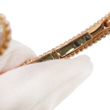 将图像加载到图库查看器中,Van Cleef & Arpels Perlée Couleur Bracelet Medium Model Size MVCARP27400 18K Pink Gold