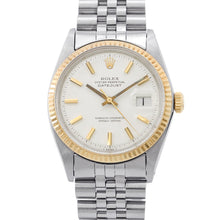 Load image into Gallery viewer, ROLEX ★Datejust W36mm Stainless Steel YG White Dial1601