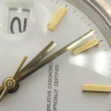 Load image into Gallery viewer, ROLEX ★Datejust W36mm Stainless Steel YG White Dial1601