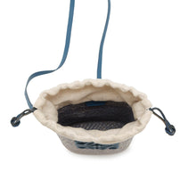 将图像加载到图库查看器中,LOEWE Square Pocket BlueC630G35X01 Ilaka Palm Calf Leather