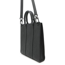 将图像加载到图库查看器中,LOUIS VUITTON Sac Plat NoirM21884 Monogram・Taurillon