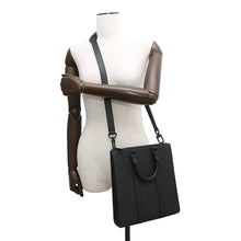 将图像加载到图库查看器中,LOUIS VUITTON Sac Plat NoirM21884 Monogram・Taurillon