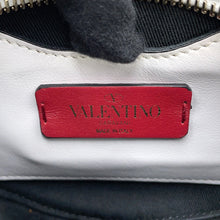 将图像加载到图库查看器中,Valentino Garavani ★VLTN Logo Rock Studded Shoulder Bag WhiteQW2B0C47RCH Leather