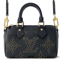 将图像加载到图库查看器中,LOUIS VUITTON ★Nano Speedy NoirM46745 Monogram Empreinte Leather(Studded)