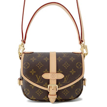 将图像加载到图库查看器中,LOUIS VUITTON Saumur BB Brown/BeigeM46740 Monogram Size BB