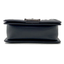 将图像加载到图库查看器中,CHANEL Boy Chanel Woven Chainshoulder Bag White/BlackA67085 Leather Size Small