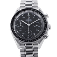 将图像加载到图库查看器中,OMEGA Speedmaster W39mm Stainless Steel Black Dial3510.5