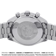 将图像加载到图库查看器中,OMEGA Speedmaster W39mm Stainless Steel Black Dial3510.5