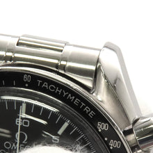 将图像加载到图库查看器中,OMEGA Speedmaster W39mm Stainless Steel Black Dial3510.5